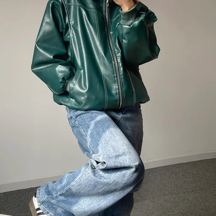 Brooke Zip-Up Bomber Jacket