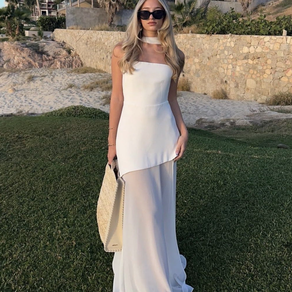 Sienna Asymmetric Maxi Dress
