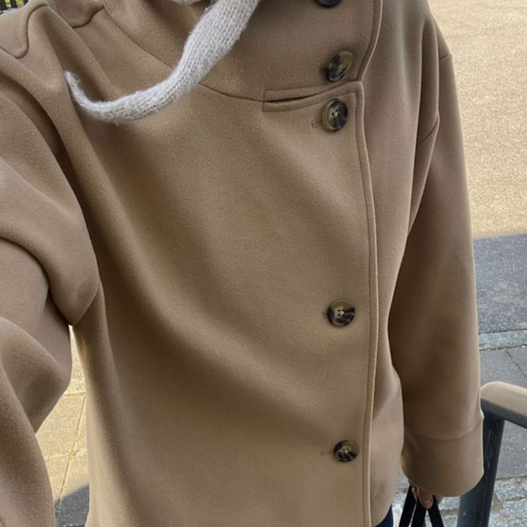 Rosalia κομψό σακάκι με όρθιο γιακά