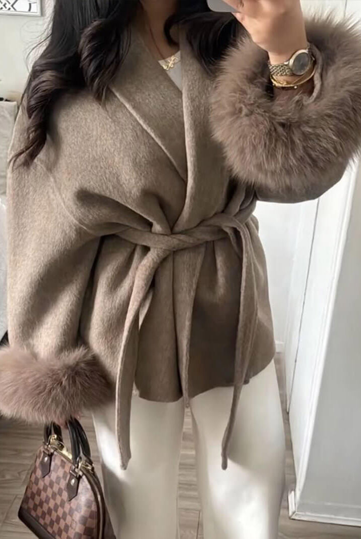 Grace Faux Fur Coat - SOERA Store