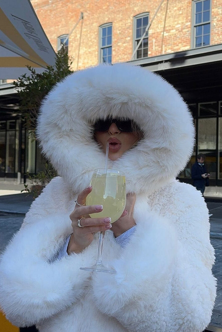 Henna Faux Fur Jacket - SOERA Store