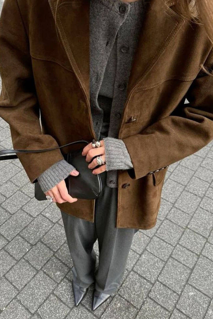 Matilda faux suede Jacket - SOERA Store