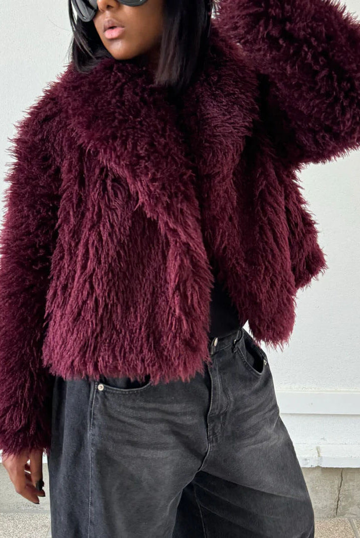 Mia Faux Fur Jacket - SOERA Store