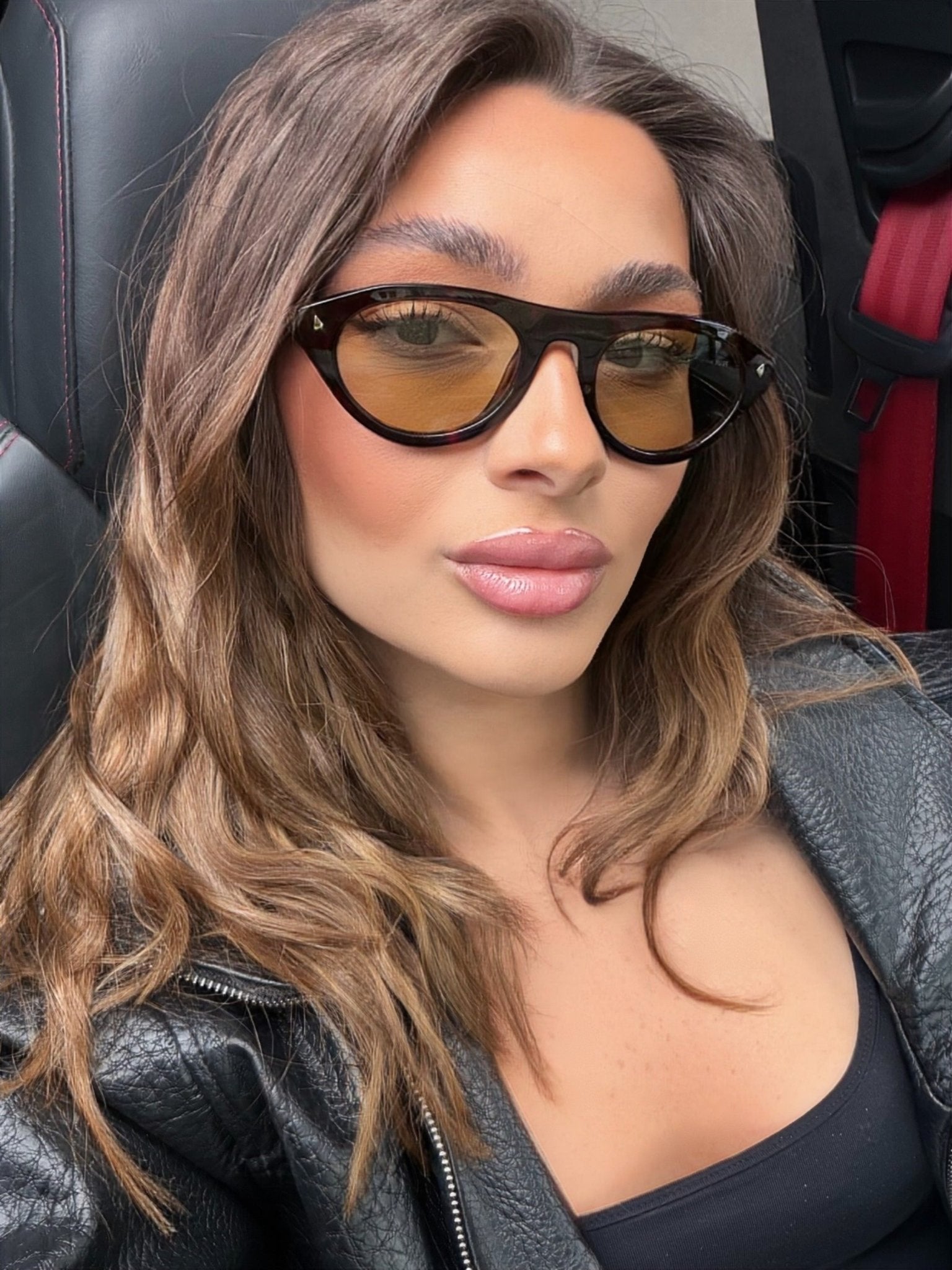 SOERA Elina Oversized Sunglasses - Accessories - SOERA-092227-TOR-OS-19139 Tortoise