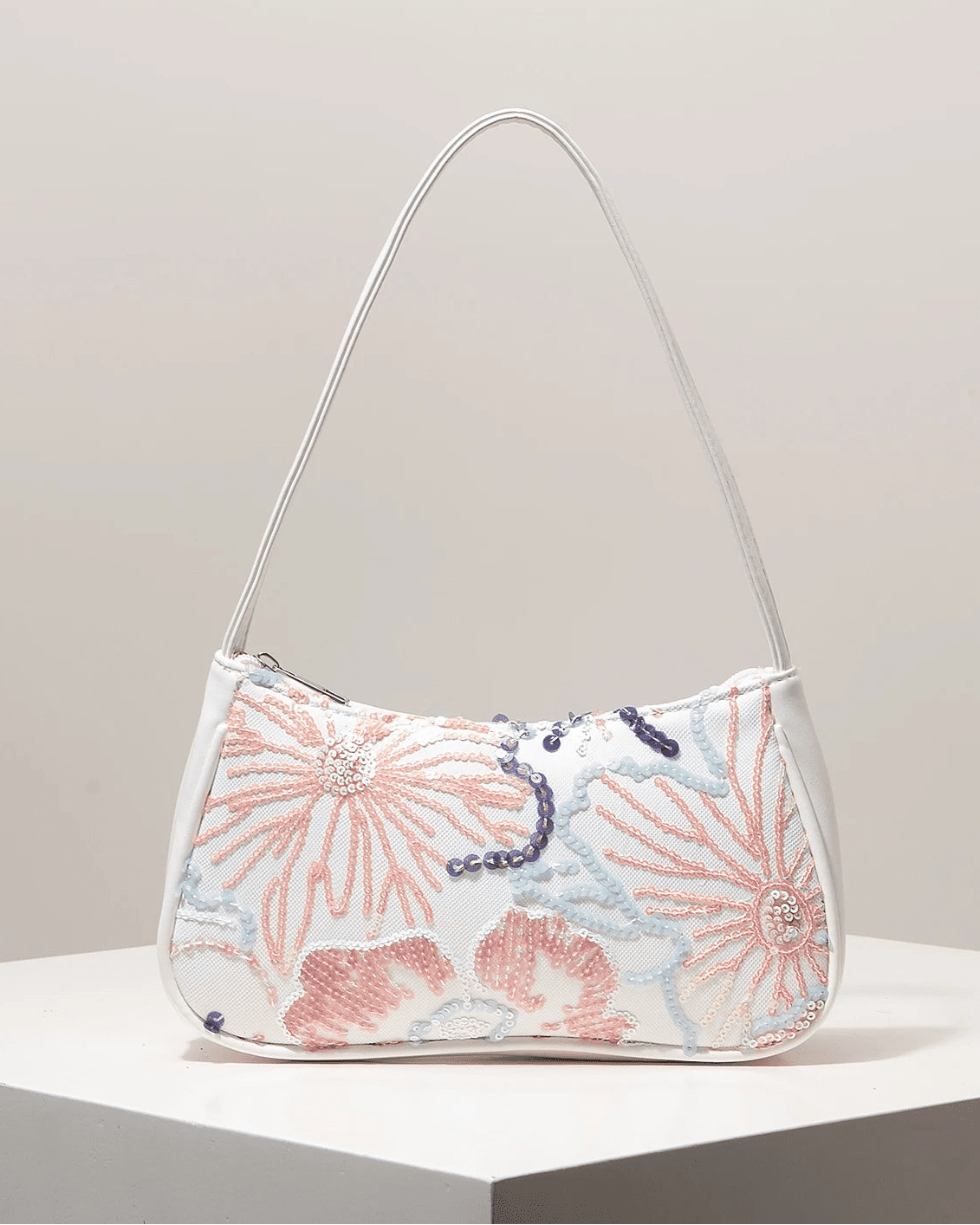 SOERA Marina Embroidered Sequin Shoulder Bag - Bag - No. 1