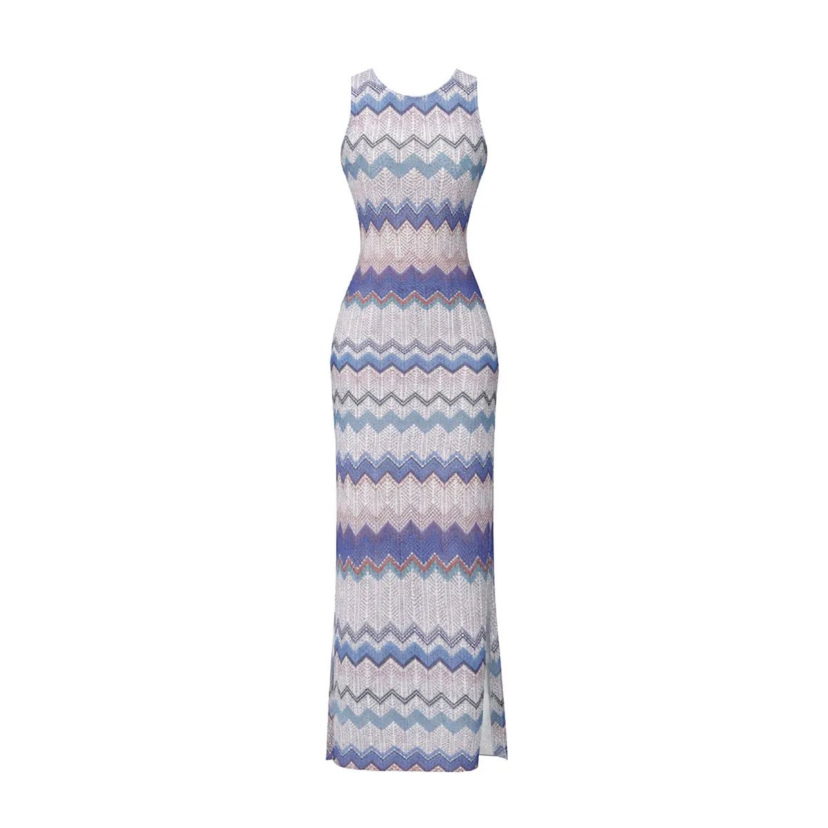 SOERA Bianca Crochet Split Cover - Up Dress - S
