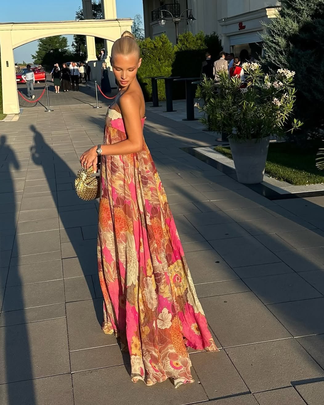 SOERA Amaya Floral Strapless Maxi Dress - Dress - SOERA-352963-MUL-S-39811 Multicolor S