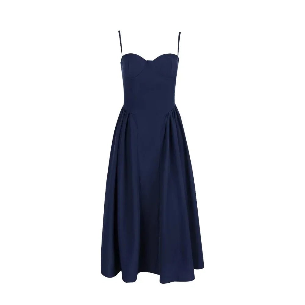 SOERA Annika Sleeveless Strap Midi Dress - Dresses - 1005006482995541-;et1770650334228728354 Red S