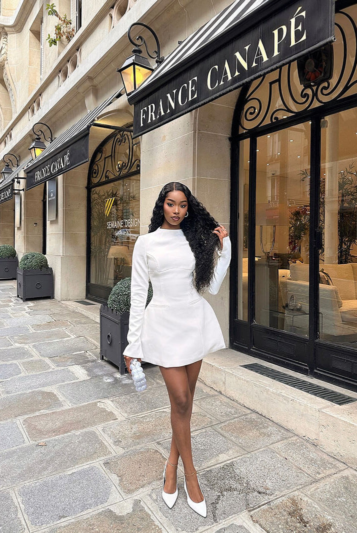 SOERA Elysia Mini Dress - Dresses - DWOD2-WK363001 White S