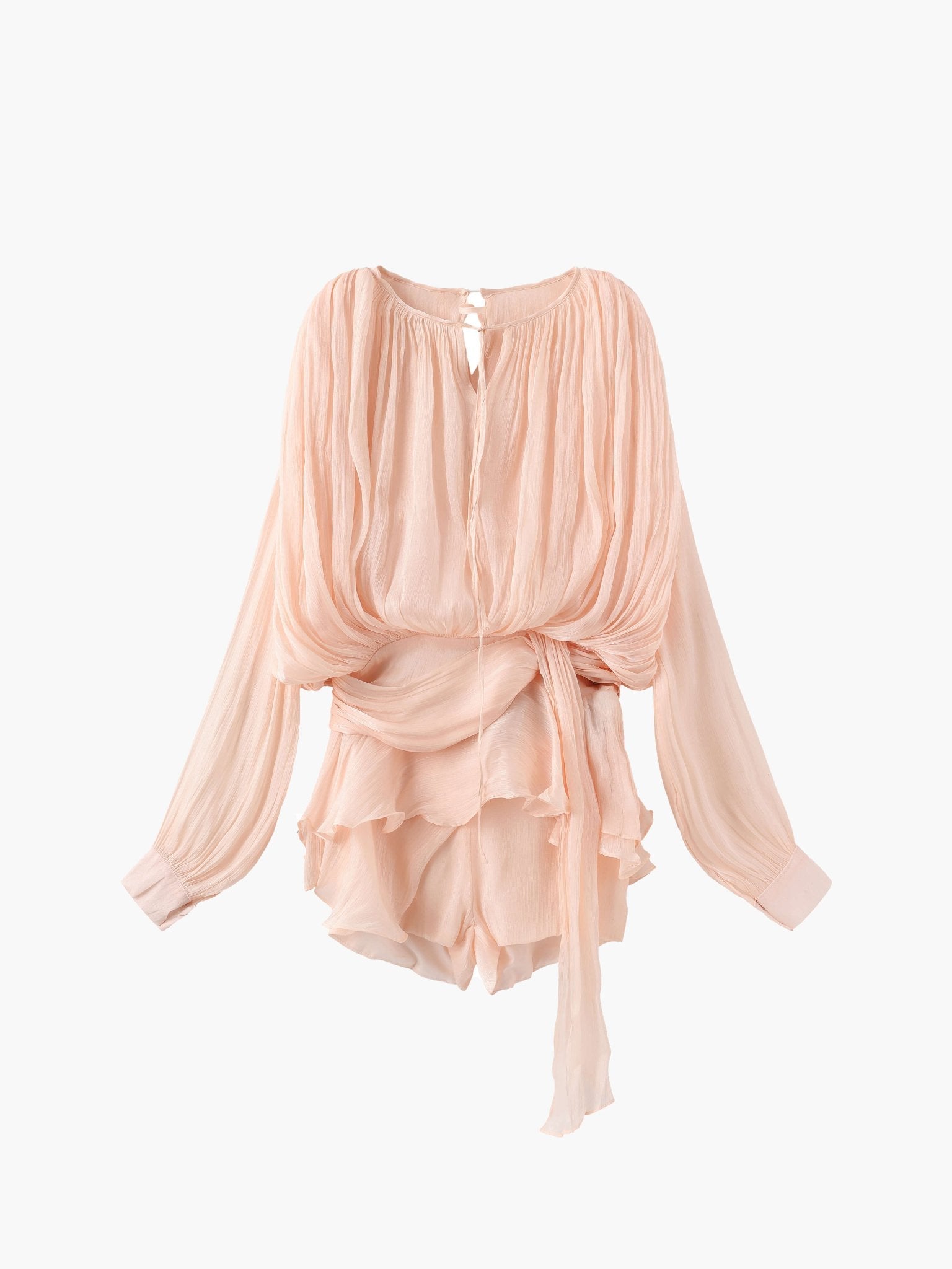 SOERA Rosella Mini Dress - Dresses - Soera-Rosella-Dress-Apricot/XL XL