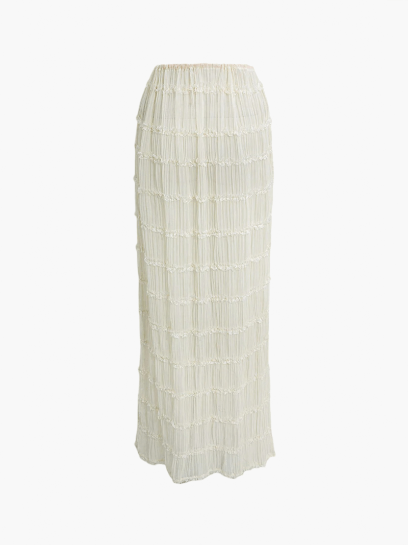 SOERA Valerie two - piece set with frill details - Dresses - DWOD2-WK023005 black S