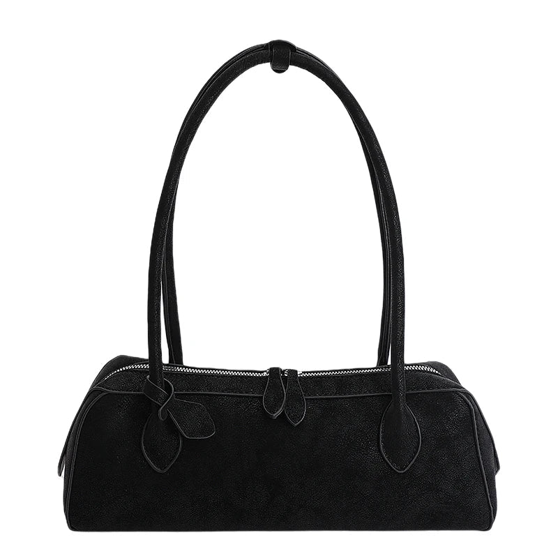 SOERA Adora Suede Baguette Bag - Handbags - 1005010811841873-;eA1775445302811213216 Blue