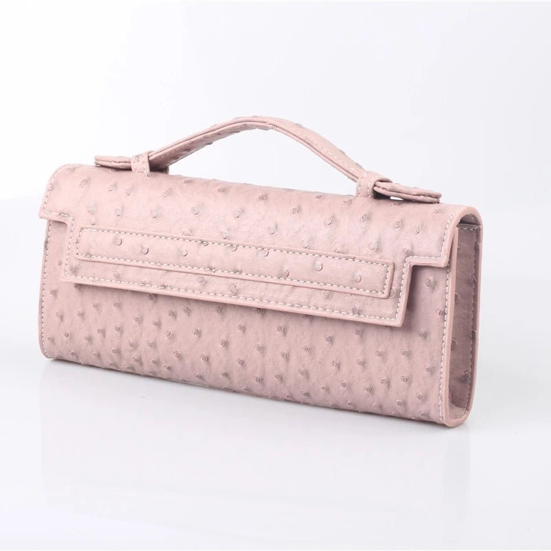 SOERA Bianca Embossed Clutch - Handbags - Pink