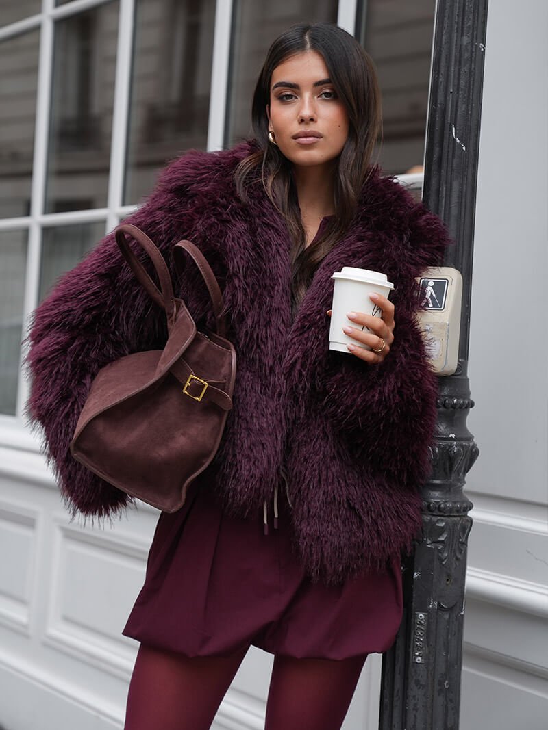 SOERA Henna Shopper Bag - Handbags - DBAD2-WK370001 Suede Brown