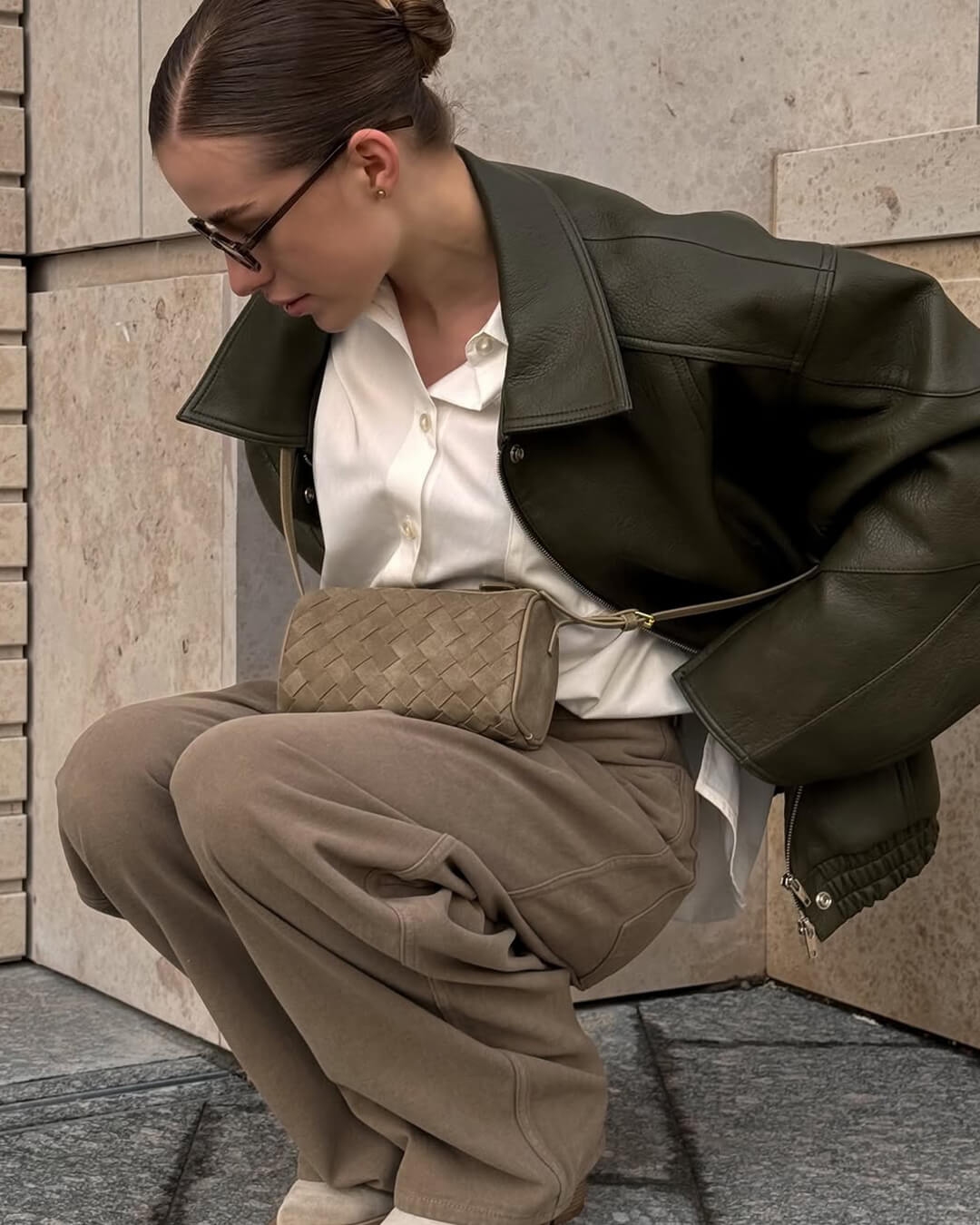 SOERA Jessica Woven Suede Bag - Handbags - Soera-Jessica-Woven-Suede-Bag-Handbag/Beige Beige Regular