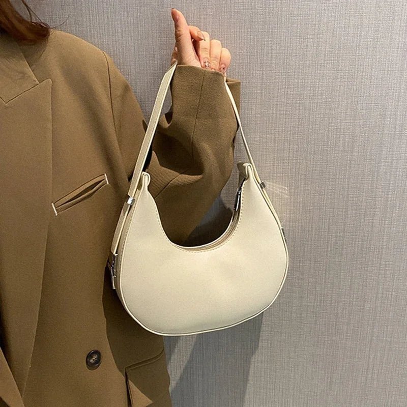 SOERA Tyla Leather Shoulder Bag - Handbags - Beige Regular