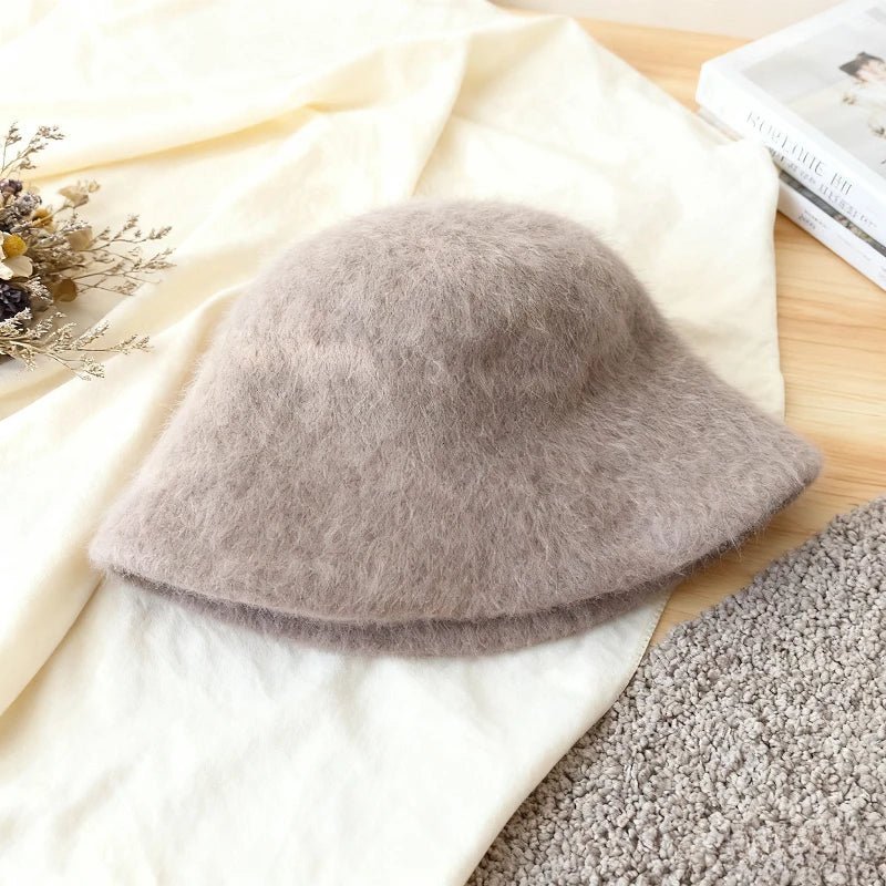 SOERA Kyla Fuzzy Bucket Hat - Hats - 3256809928680127-;ww1764102178339560780 Brown