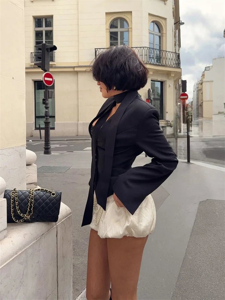 SOERA Angelina Blazer - Jackets - 1005010034759358-;kT1774012026330747772 Black L