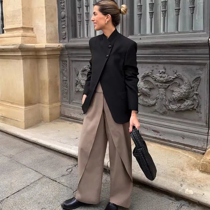 SOERA Elena Spring Travel Blazer - Jackets - Black XS