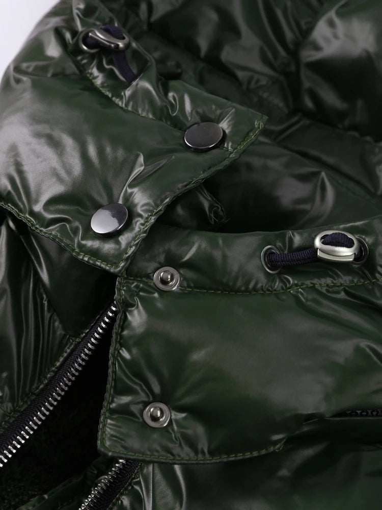 SOERA Lora Puffer Jacket - Jackets - BV1762345864135734969 Green L