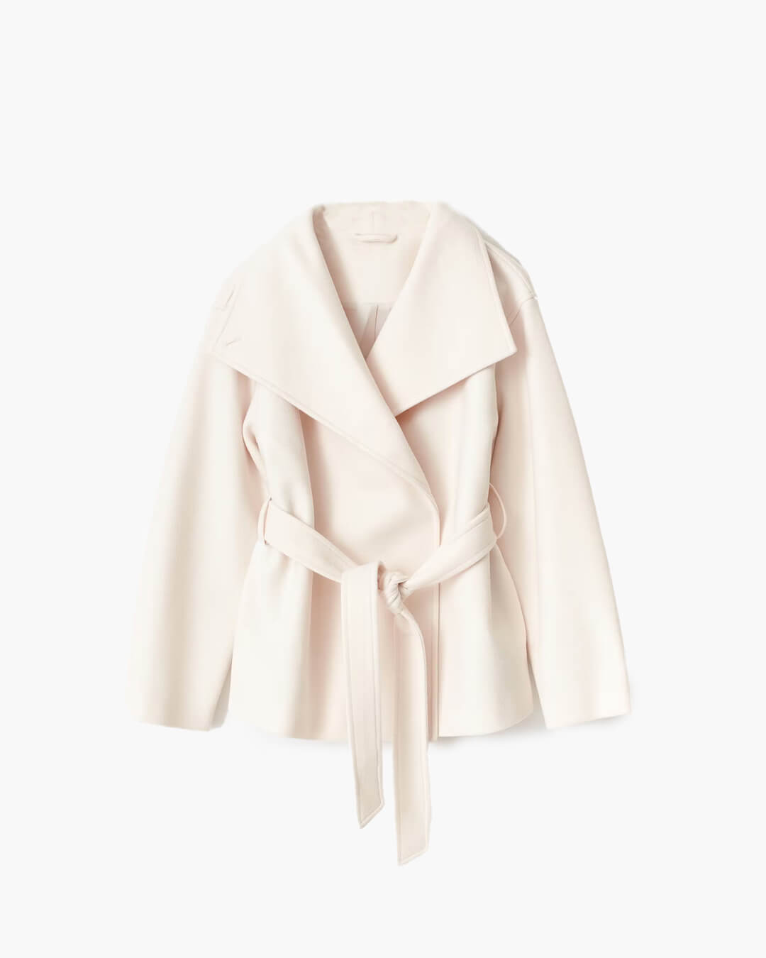 SOERA Loraine Stand Collar Lace Up Coat - Jackets - Brown S