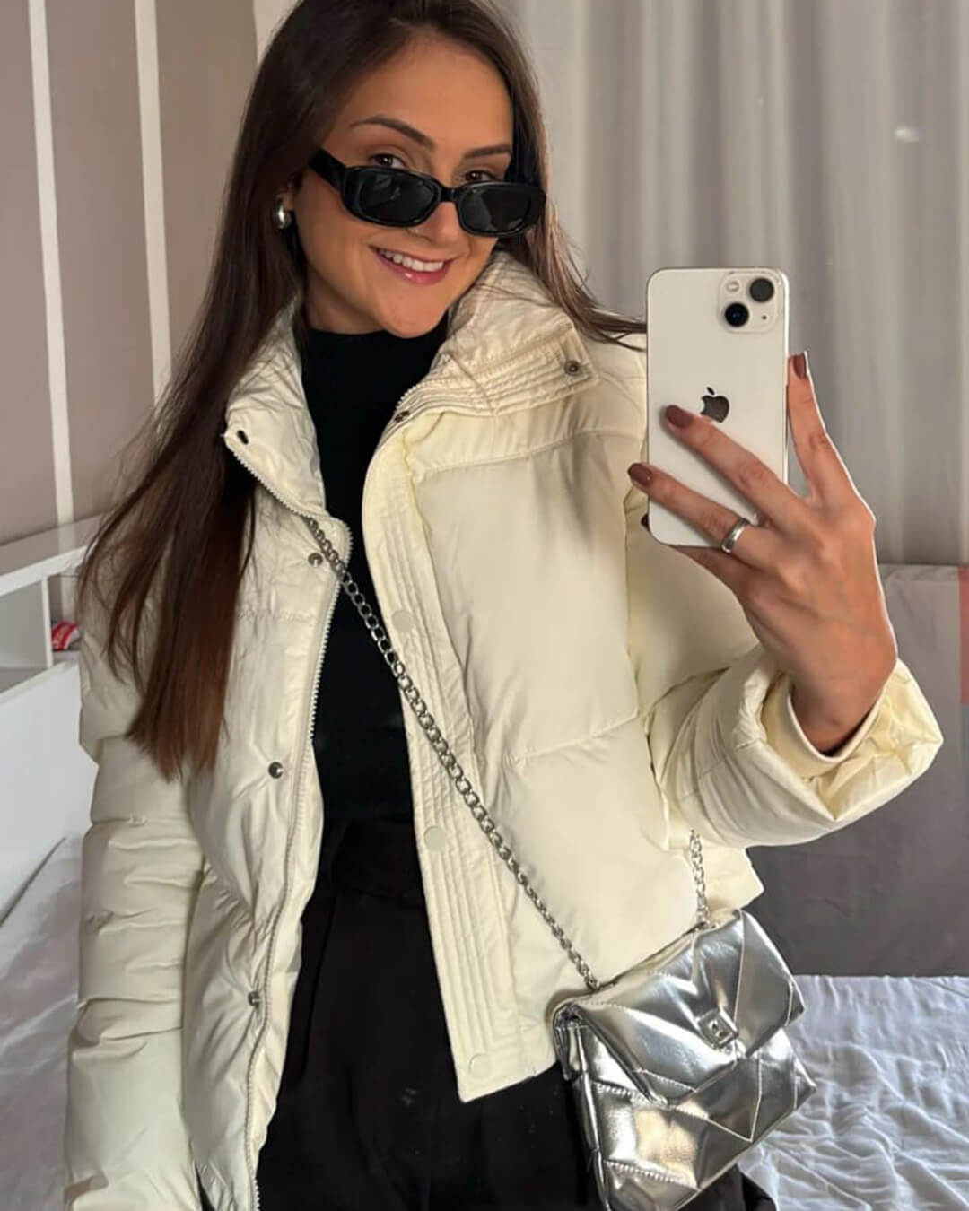 SOERA Mira Puffer Jacket - Jackets - 3256807623832358-;VX1763625119667867048 White S