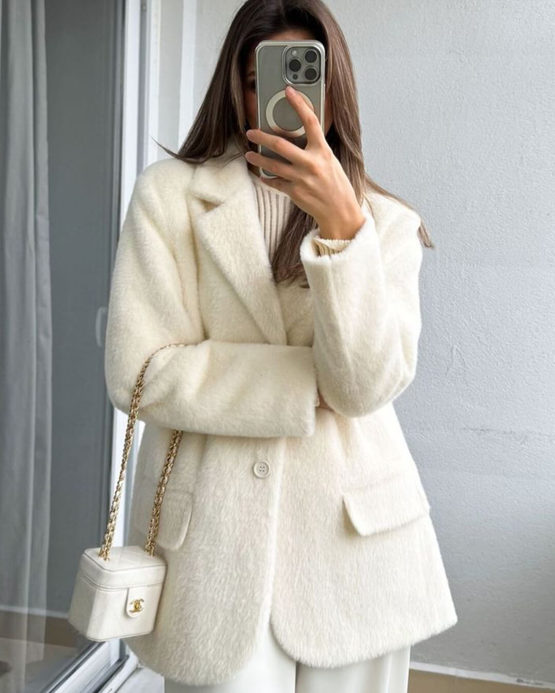 SOERA Noemi Structured Blazer - Jackets - QB1765197968552715123 M White