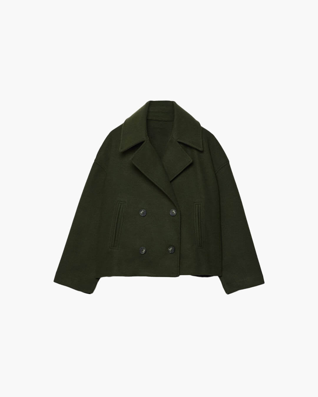 SOERA Suzane Short double - breasted Coat - Jackets - ij1766362638991650225 Black M