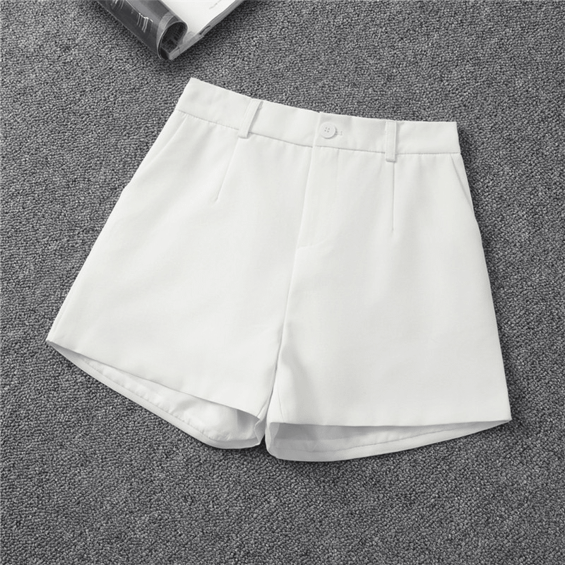 SOERA Bianca Short Sleeve Blazer Set - Matching Sets - SOERA-195779-WHI-S-32099 White S