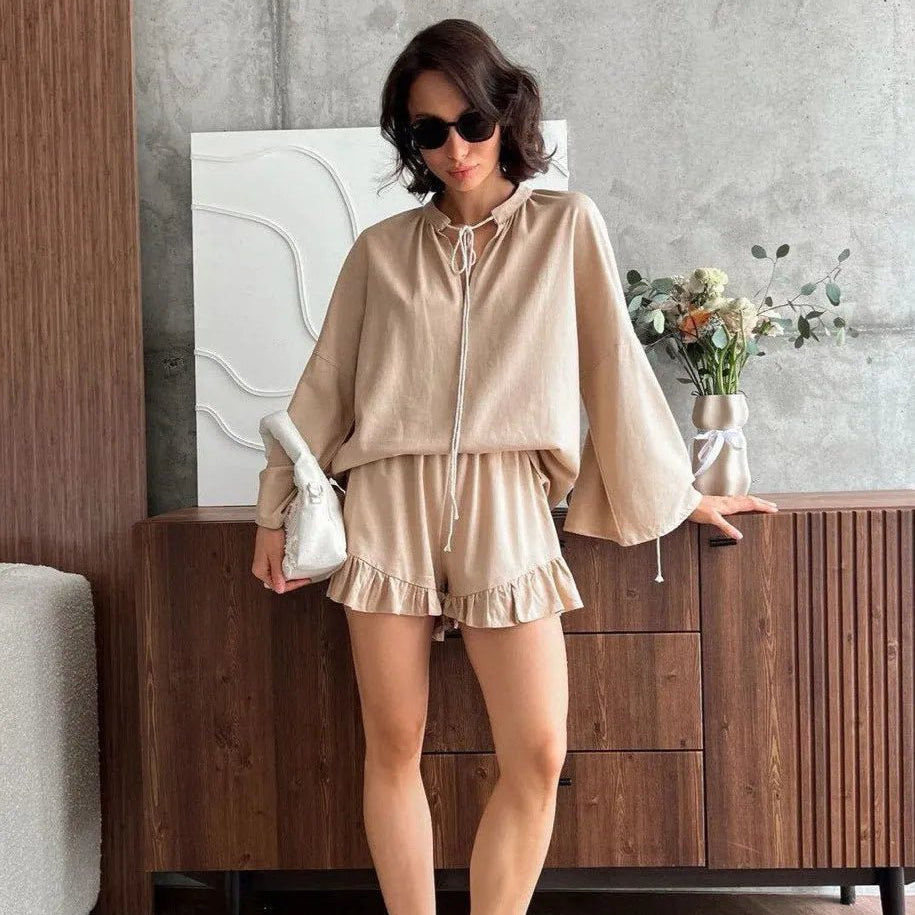 SOERA Celeste Azure Lounge Set - Matching Sets - Beige S