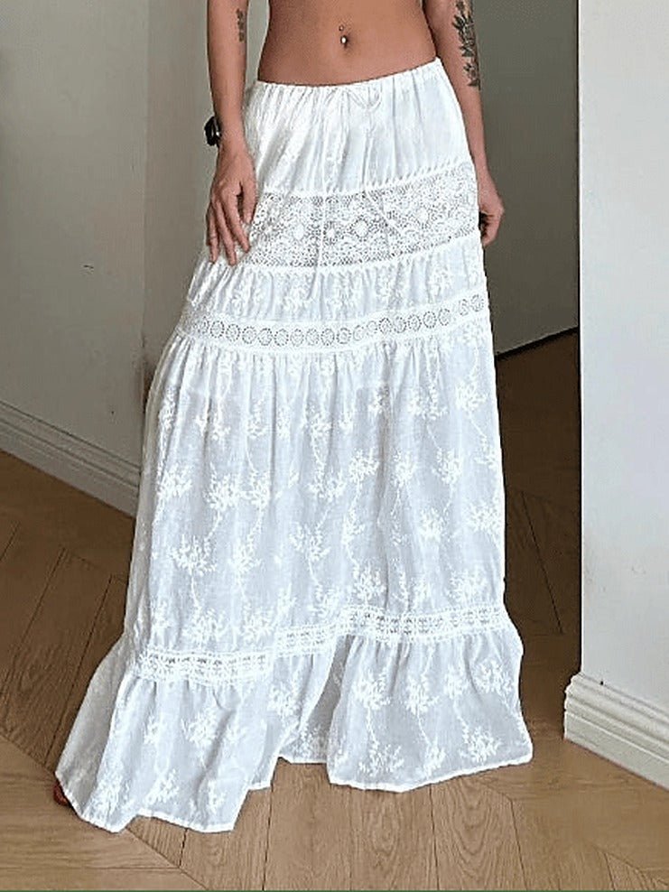SOERA Margot Bohemian Crop Top Maxi Skirt Set - Matching Sets - Skirt S