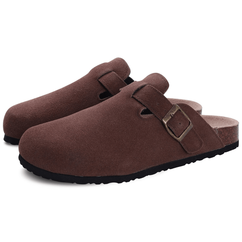 SOERA Minerva Adjustable Buckle Slip - On Sandals - Shoes - Red 36