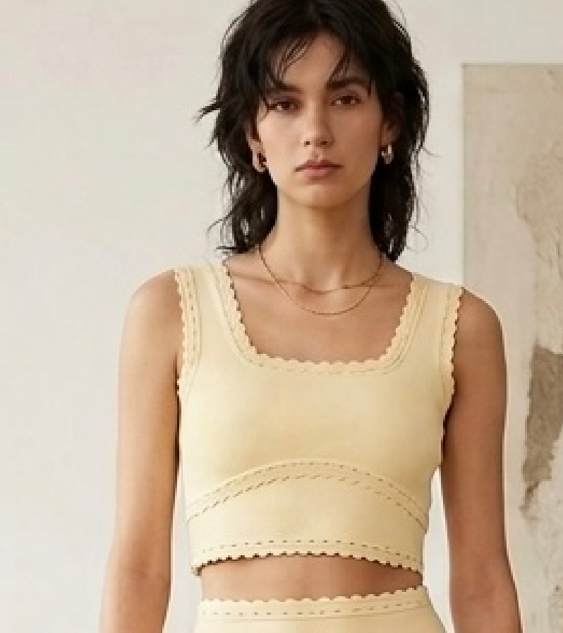 SOERA Ruth Ribbed Knit Skirt Set - Skirt Set - SOERA-069123-S-OS-86403 Top S