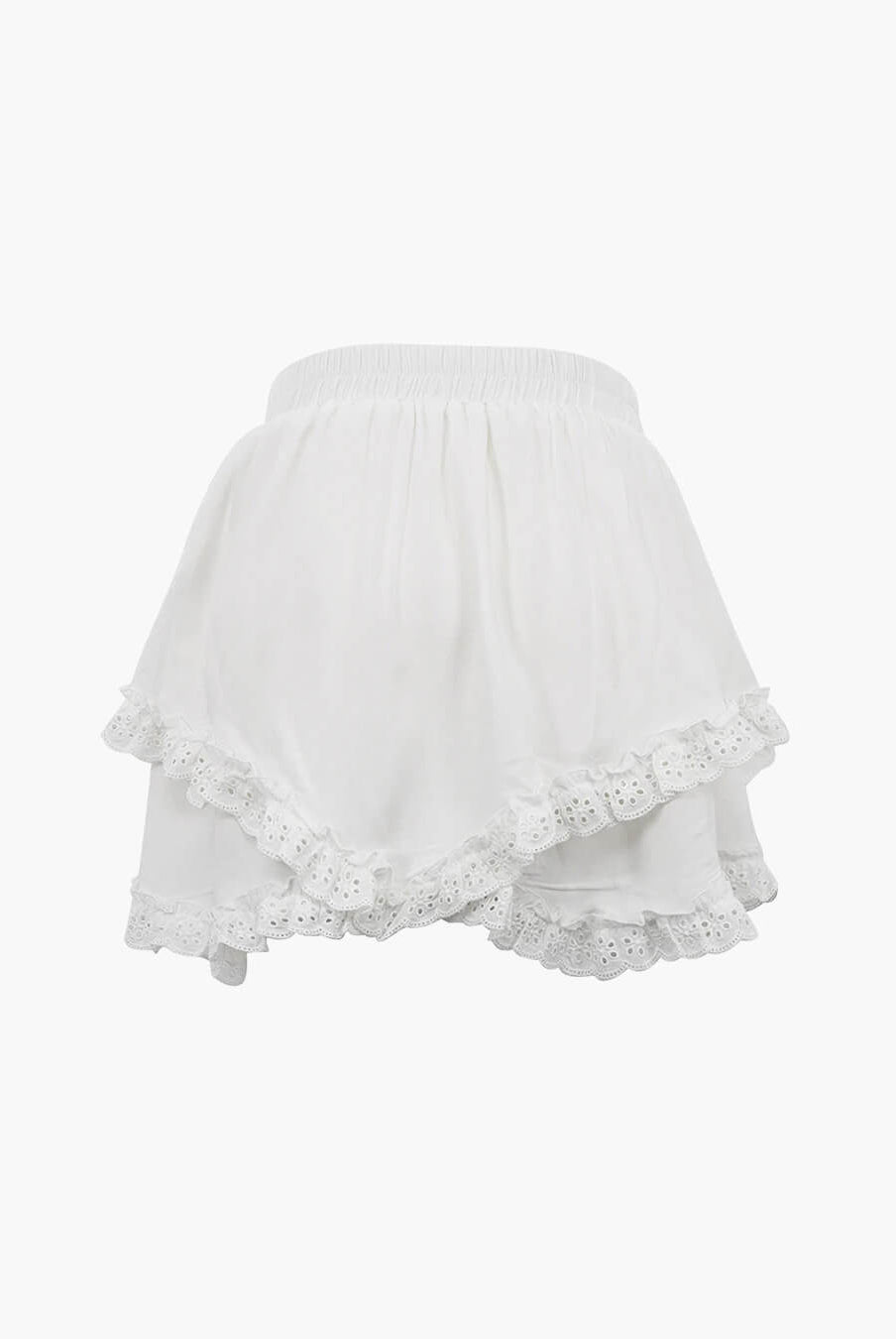 SOERA Kyrie Ruffled Trim Layered Mini Skirt - Skirts - 1005007225143184-;qD1771582048699056069 M