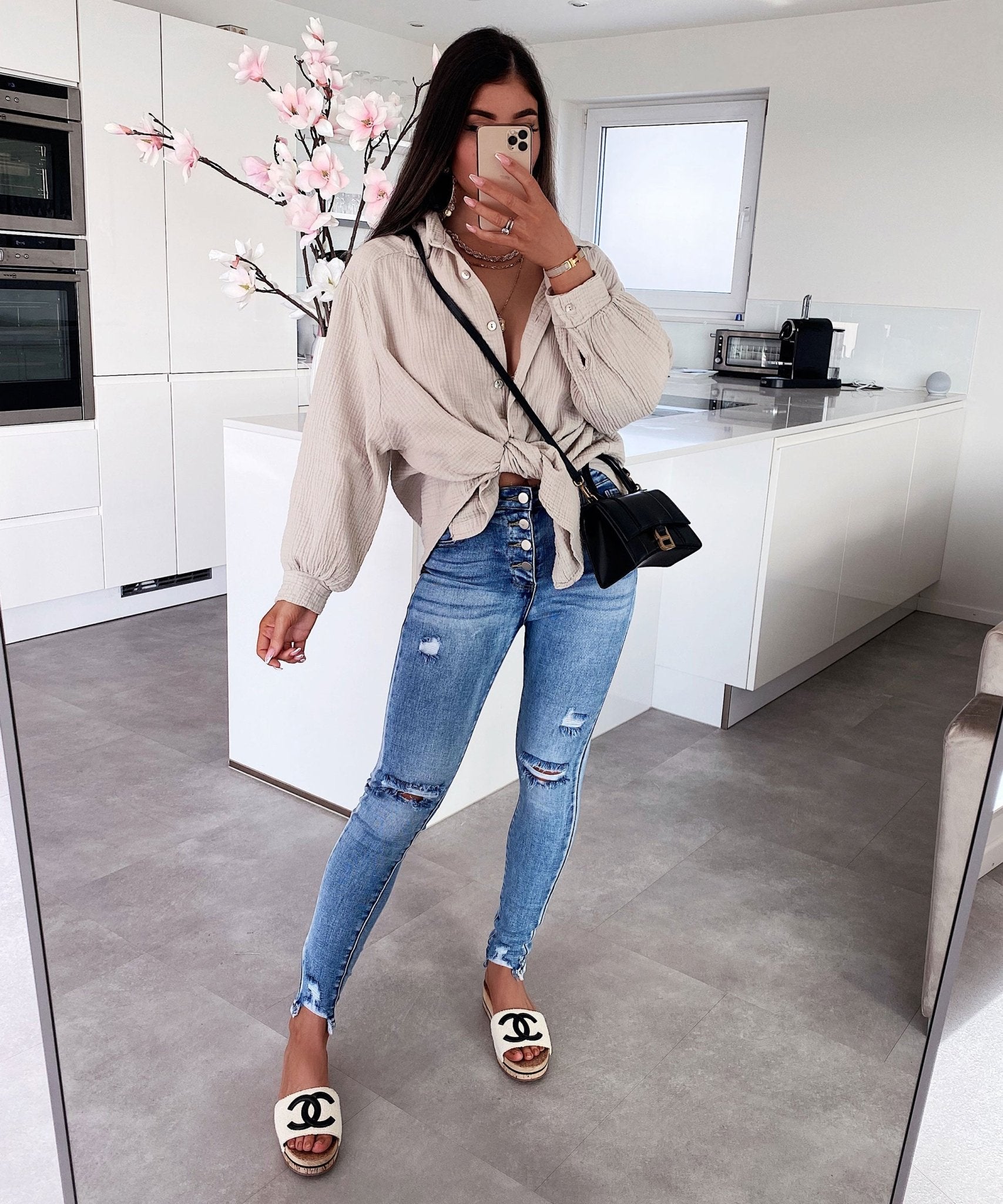 SOERA Freya Oversized Muslin Blouse - Tops - One Size