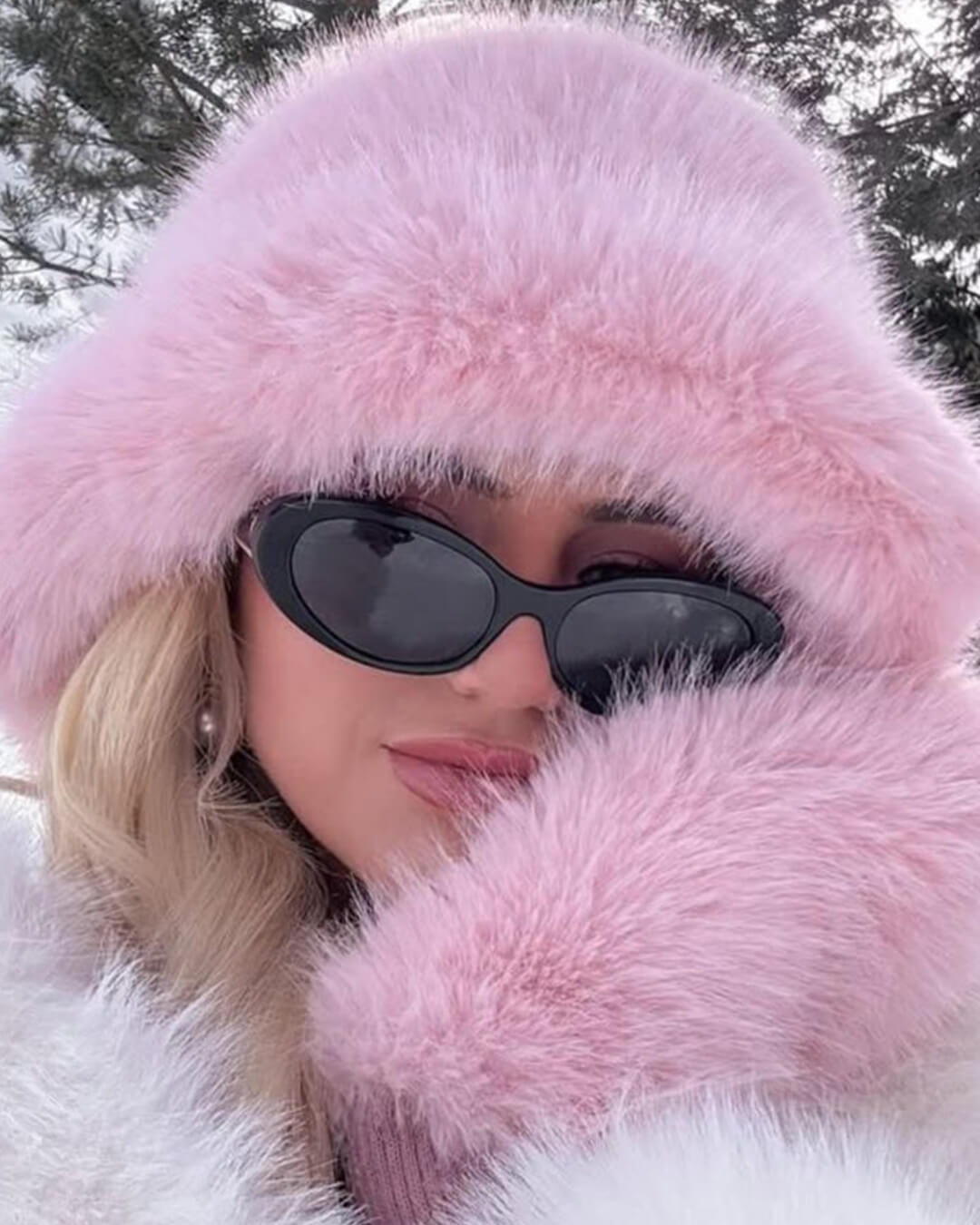 SOERA Tracy Faux Fur Hat - Winter Hats - 1005008183093004-;XD1764102178842006515 White