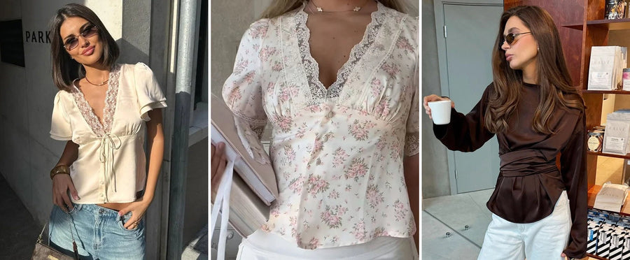 The Satin Blouse: Dressing Up (and Down) in Autumn