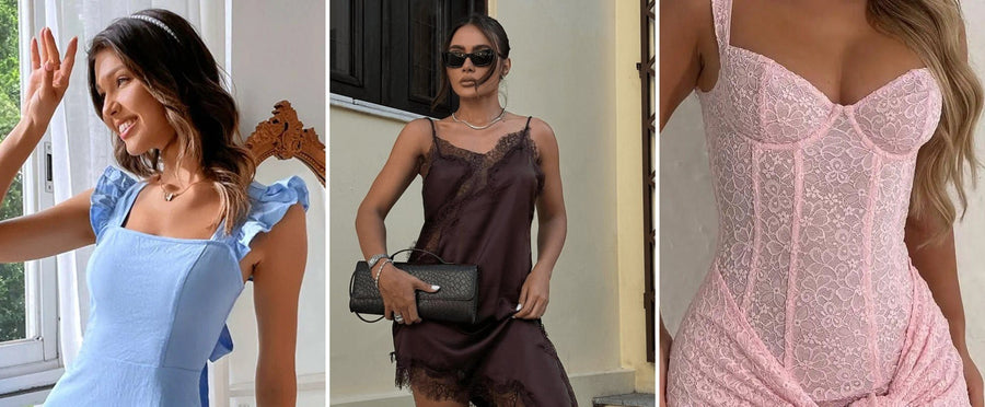 Das Slip Dress: Fünf Looks für den ganzen Juli