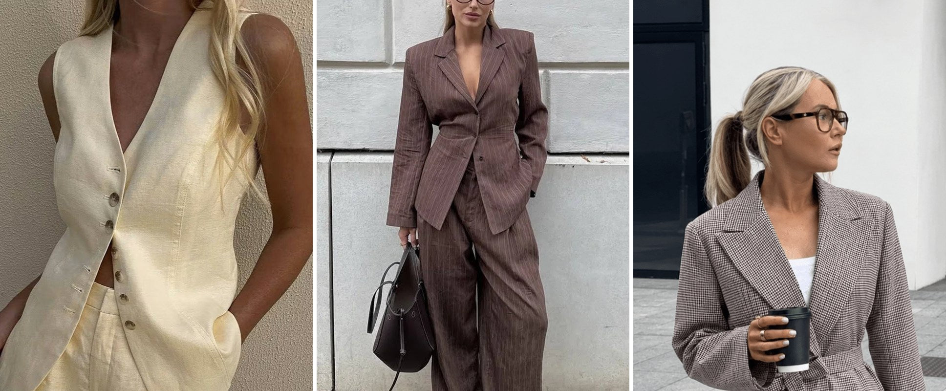 The Tailored Trouser Suit: Autumn's Sharpest Co-Ord - SOERA
