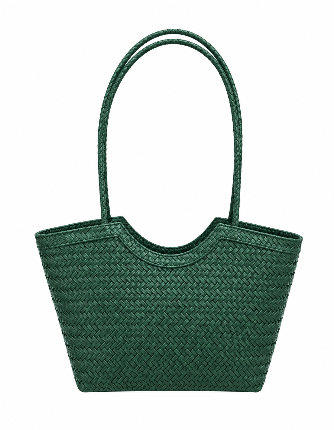 Rica Geflochtene Tasche aus Kunstleder