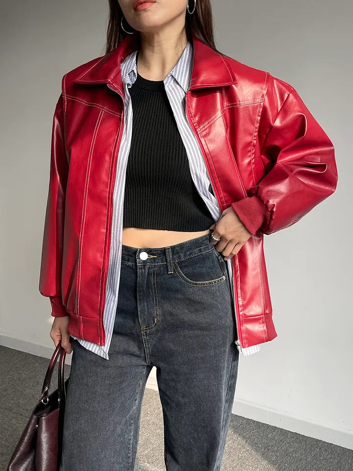 Brooke zipová bomber bunda