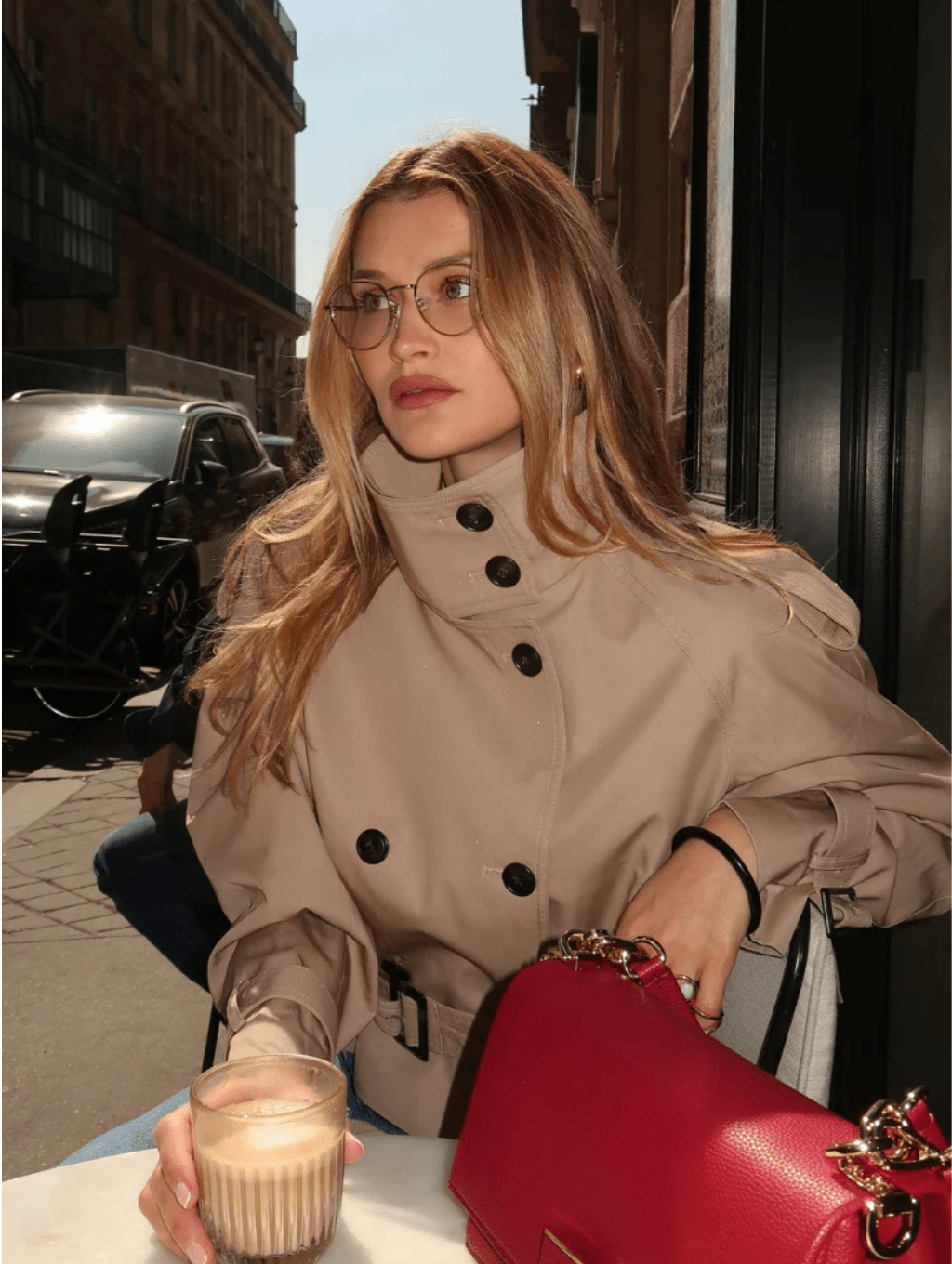 Chic Cropped Trench Coat for Women - Stylish, Durable Outerwear 2