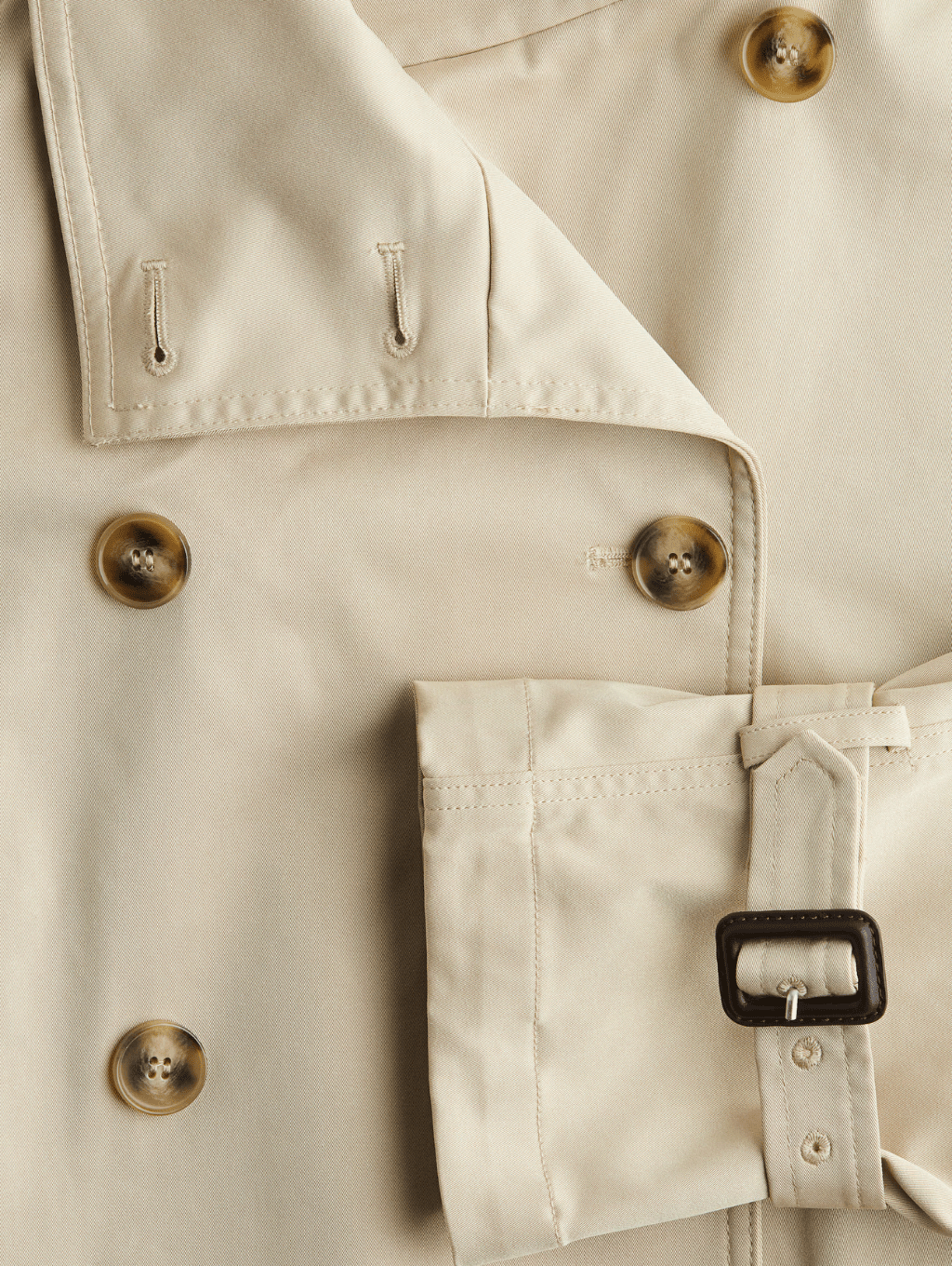 Chic Cropped Trench Coat for Women - Stylish, Durable Outerwear 5