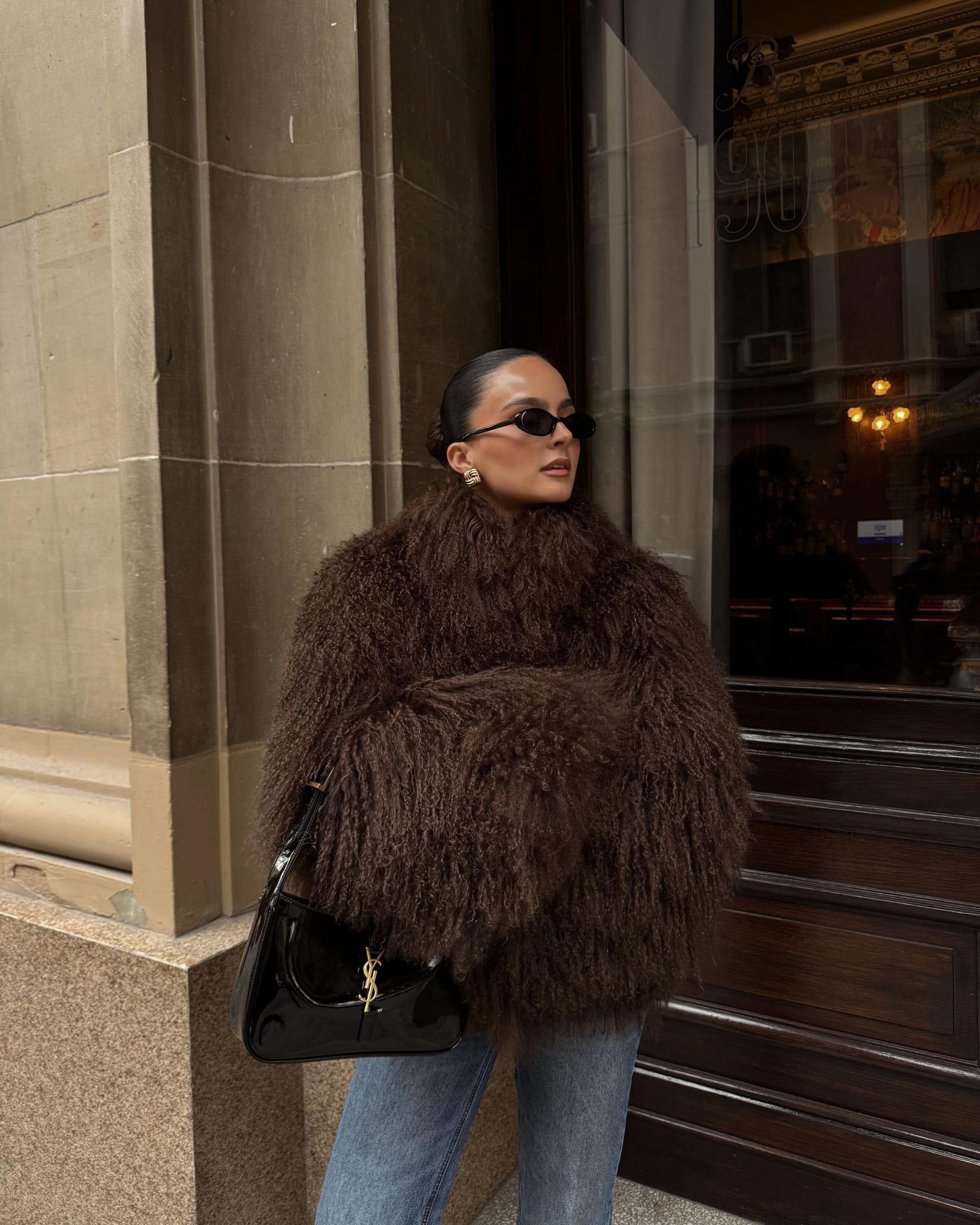 Fuzzy Faux Fur Coat Women - Luxurious Softness & Chic Style for All Occasions 0