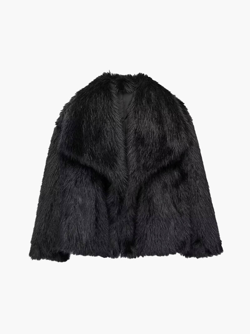 Jenna Faux Fur Coat - SOERA Store