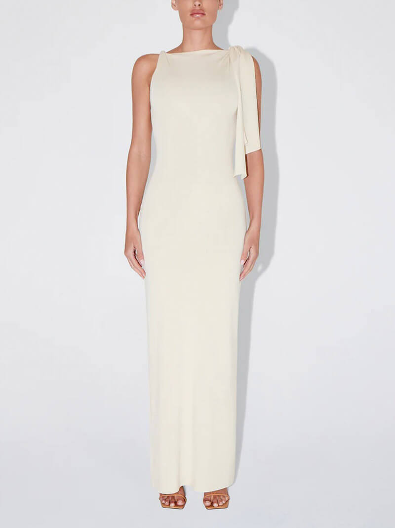 Kylie knotted maxi dress - SOERA Store