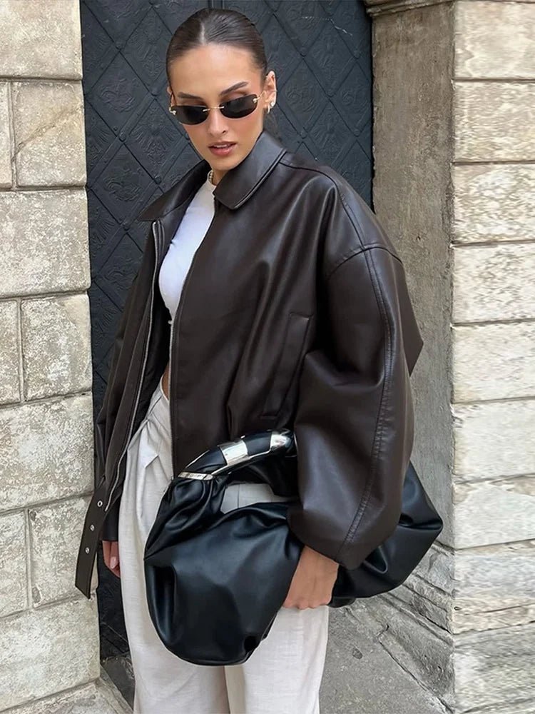 Soera Caroline Vegan Leather Jacket 