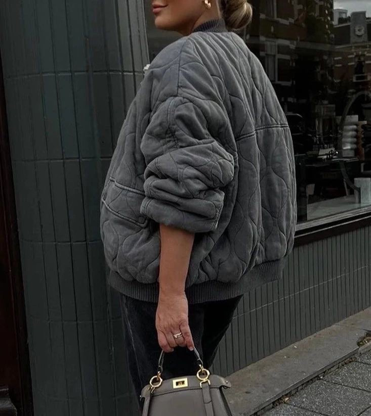 Soera Salma Padded Bomber Jacket 