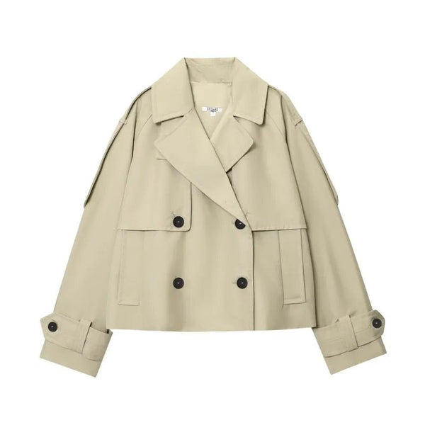 Dhelia Short Trench Coat | SOERA