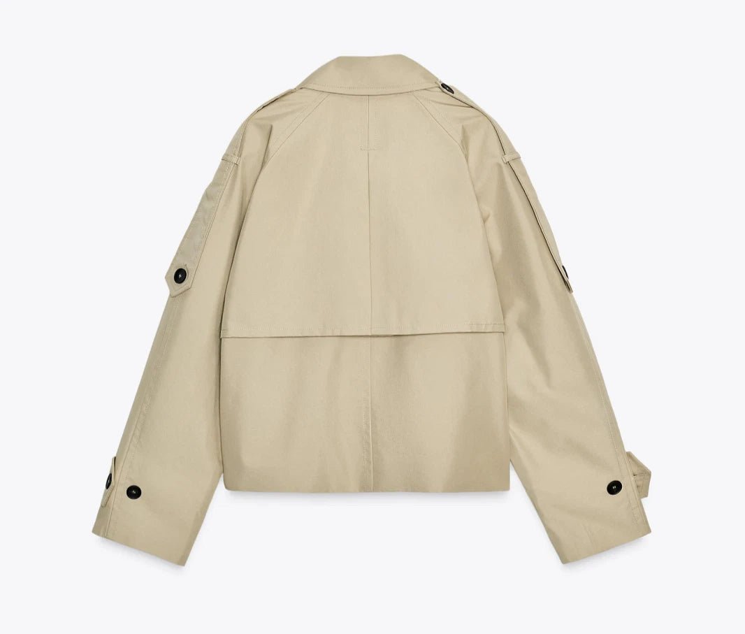 Dhelia Short Trench Coat | SOERA